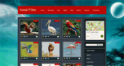Desktop Screenshot of animalstodraw.com